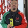 Addids Gabriel Jesus Arsenal Puffer Jacket
