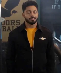 All American S06 Michael Evans Behling Black Jacket