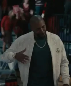 Bel Air Doc Stylish White Bomber Jacket