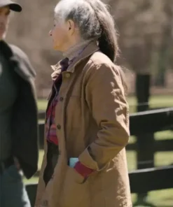 Blue Ridge Rebecca Koon Brown Cotton Jacket