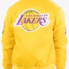 Buy Los Angeles Lakers Yellow Letterman Varsity Jacket For Men And Women