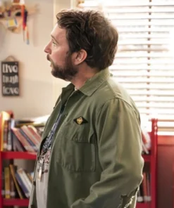 Buy Now Abbott Elementary Season 04 Charlie Day Military Green Jacket For Unisex