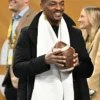 Buy Now Anthony Mackie 2025 CFP National Championship Black Coat For Men And Women