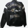 Buy Now Baltimore Ravens Black Vintage Bomber Leather Jacket For Men And Women