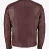 Buy Now Cafe Racer Chocolate Brown Leather Jacket For Men And Women