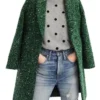Buy Now Erin Anderson Chicago Med Season 10 Elizabeth Asher Green Speckled Coat For Unisex