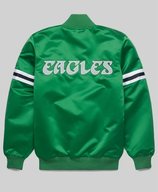 Buy Now HOMAGE X Starter Eagles Heavyweight Green Varsity Jacket For Unisex