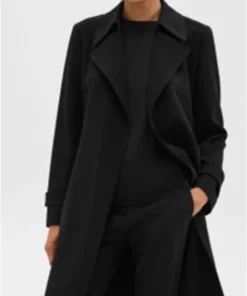 Buy Now Judy Reyes TV-Series High Potential 2024 Selena Black Trench Coat For Unisex