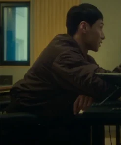 Buy Now Kim Dong-won TV-Series The Trunk Season 01 Um Tae-Seong Brown Bomber Jacket For Unisex