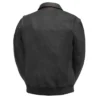 Buy Now Moto Black Leather Bomber Jacket For Men And Women