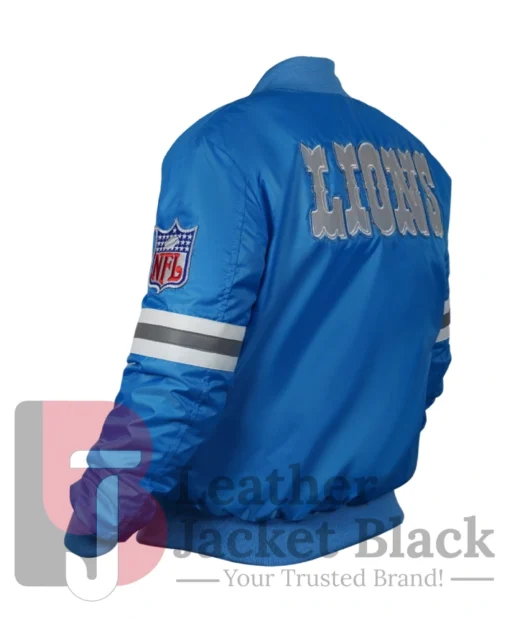 Buy Now NFL Detroit Lions 80s Varsity Jacket For Men And Women
