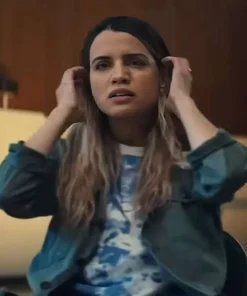 Buy Now Natalie Morales My Dead Friend Zoe 2025 Zoe Grey Cotton Jacket For Unisex