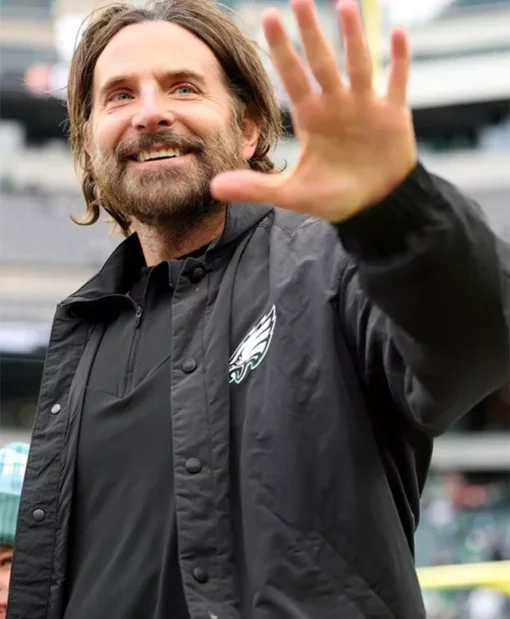 Buy Now Philadelphia Eagles Bradley Cooper Black Jacket For Unisex