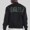 Buy Now Philadelphia Eagles X Todd Snyder Black Letterman Varsity Jacket For Unisex
