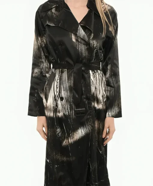 Buy Now Real Housewives of Beverly Hills Season 14 Erika Girardi Print Trench Coat For Unisex