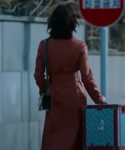 Buy Now Seo Hyun Jin TV-Series The Trunk 2024 No In Ji Leather Trench Coat For Unisex