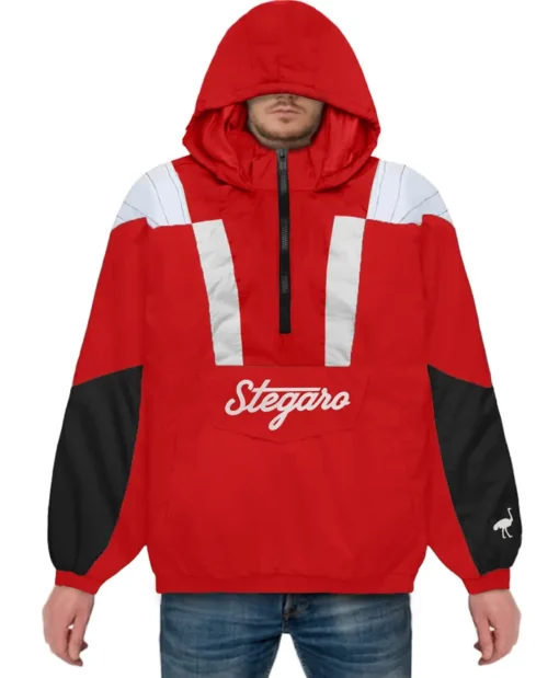 Buy Stegaro Half Zip-Up Hooded Jacket For Men And Women