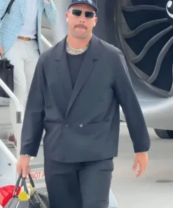 Buy Travis Kelce Striking Black Blazer For Men And Women