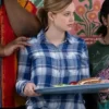 Cady Heron 2024 Movie Mean Girls Blue Shirt