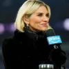 Charissa Thompson AFC Wild Card Playoffs Black Trench Coat
