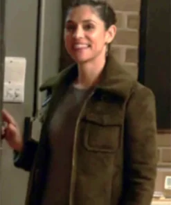 Chicago Fire Stella Kidd Suede Leather Jacket