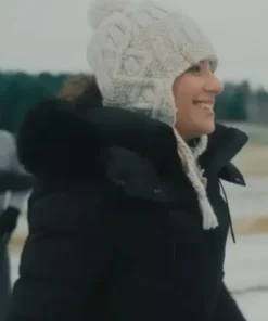 Christmas-Cowboy-Elina-Ghen-Black-Puffer-Jacket