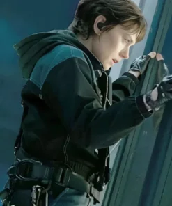 Cleaner 2025 Joey Locke Black And Blue Hooded Jacket