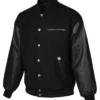 Corvette Black Letterman Varsity Jacket