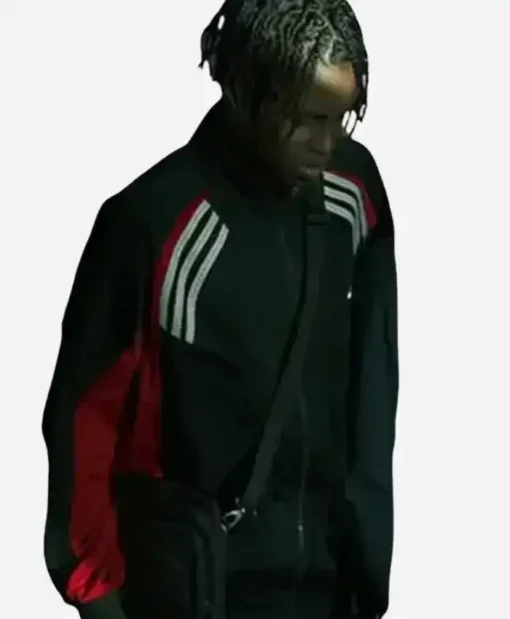 Deliver Me 2024 Mehdi Bah Black Bomber Jacket