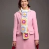 Elsbeth Carrie Preston Wool Pink Coat