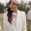 Emily In Paris S04 Ashley Park White Coat