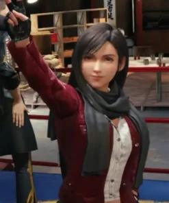 Final Fantasy VII Advent Children Leather Red Jacket