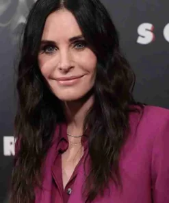 Gale Weathers Scream Purple Blazer Coat