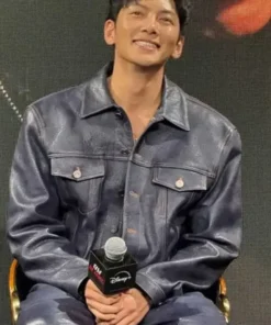 Gangnam-B-Side-Ji-Chang-wook-Black-Leather-Jacket
