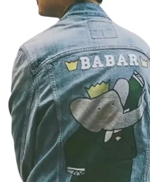Get Now Babar Blue Denim Trucker Jacket For Sale