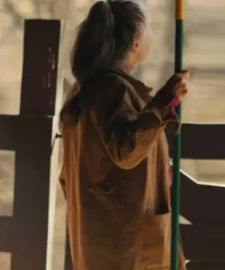 Get Now Blue Ridge The Series Rebecca Koon Brown Cotton Jacket For Sale