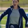 Get Now English Teacher Stephanie Koenig Navy Blue Tracksuit For Sale