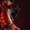 Get Now Fortnite Grind Red Quilted Puffer Zipper Vest For Sale