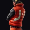 Get Now Fortnite Grind Red Quilted Zipper Vest