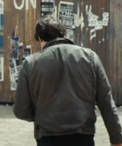 Get Now Say Nothing Brendan Hughes Cotton Grey Jacket For Sale