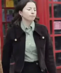 Hazel Doupe Say Nothing Black Jacket