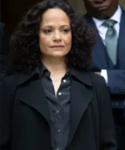 High Potential Judy Reyes Black Coat