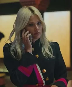 Isadora Artiñán Elite S06 Military Black Wool Jacket For Women