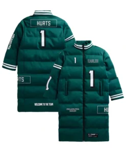 Jalen Hurts Philadelphia Eagles Off Season Player Coat
