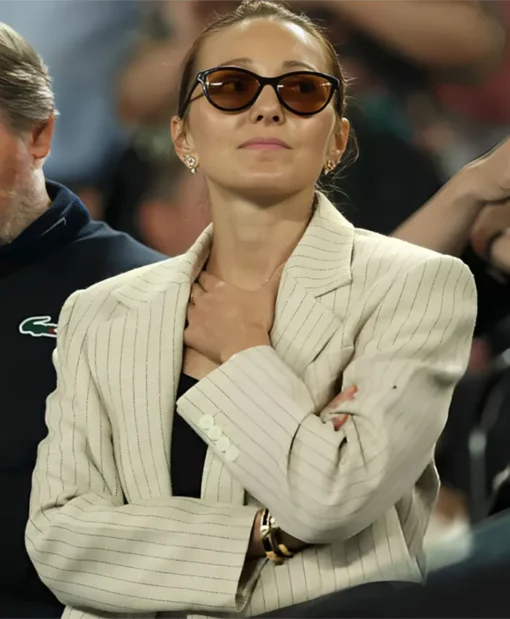 Jelena Djokovic 2025 Australian Coat
