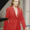 Jodie-Grant-Our-Christmas-House-2024-Red-Blazer