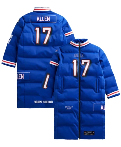 Josh Allen Buffalo Bills Off Season Player Coat