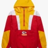 Kansas City Chiefs Red And Yellow Pullover Jacket