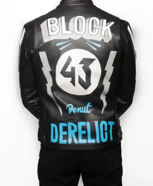 Ken Block Leather Jacket For Men on Sale