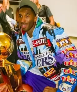 Kobe Bryant 3 Peat Leather Jacket
